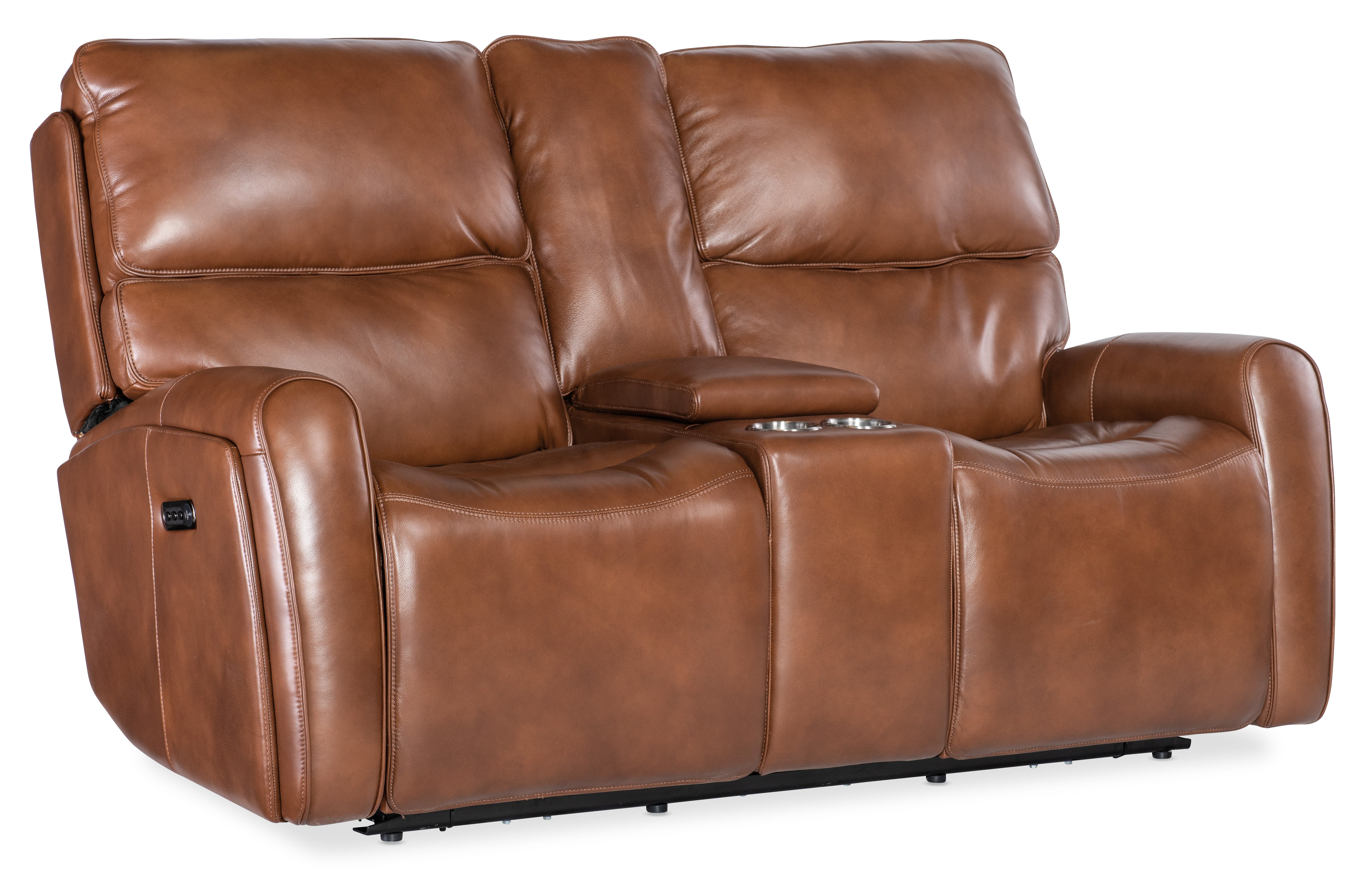 Crosby Zero Gravity Power Console Loveseat with Power Headrest and Lumbar