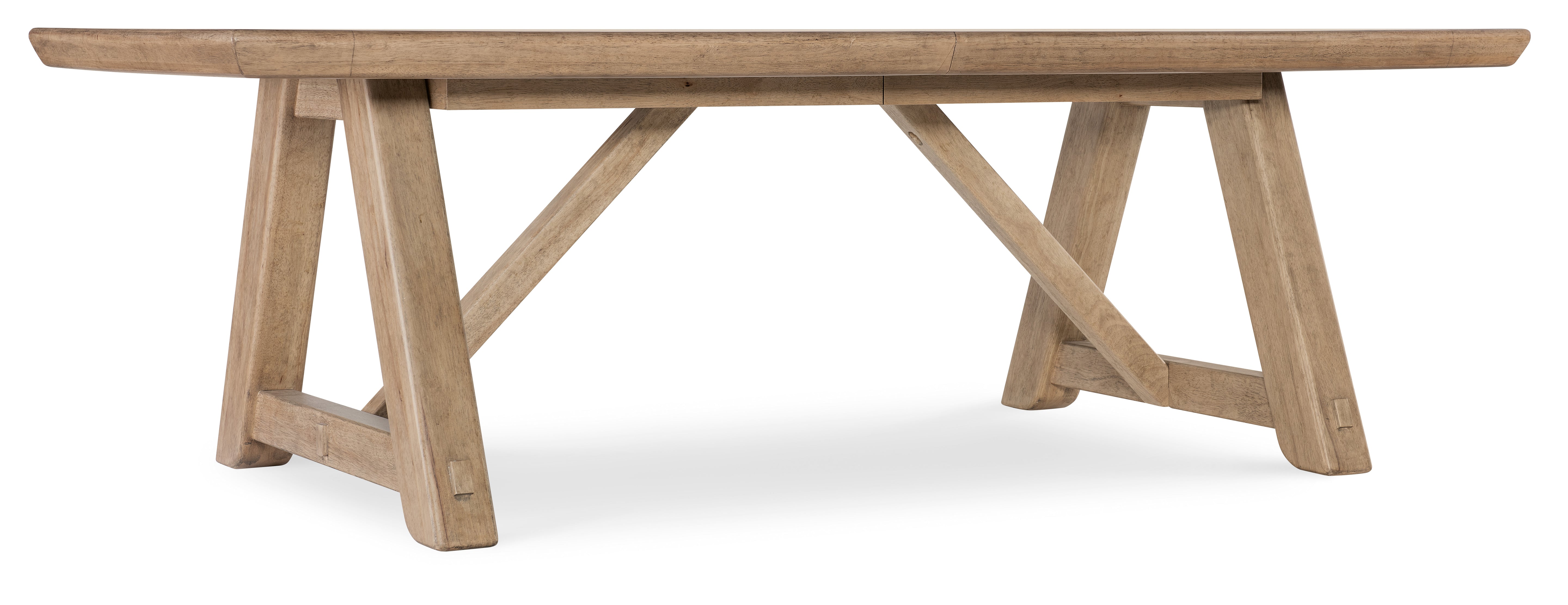 Vineyard Row Rectangle Dining Table with Two 20-inch Leaves