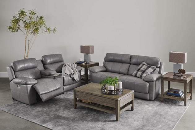 Finley Power Reclining Loveseat with Console